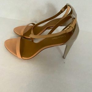 Calvin Klein high heel sandals size 9.5